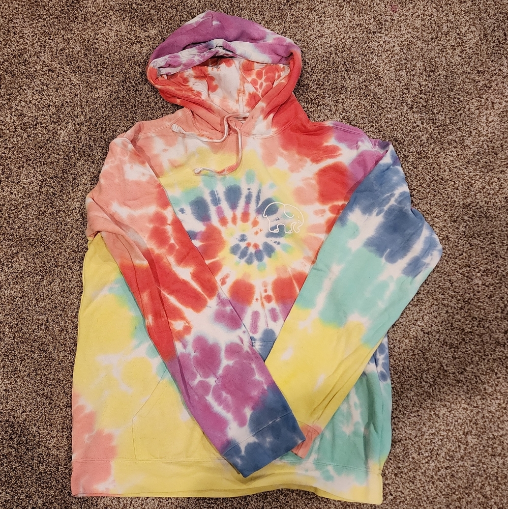 Ivory Ella Tie Dye Sweatshirt Medium